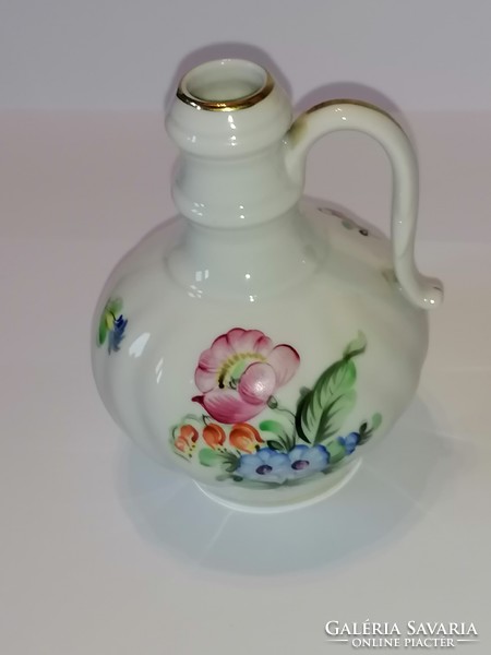 Herend floral souvenir jug