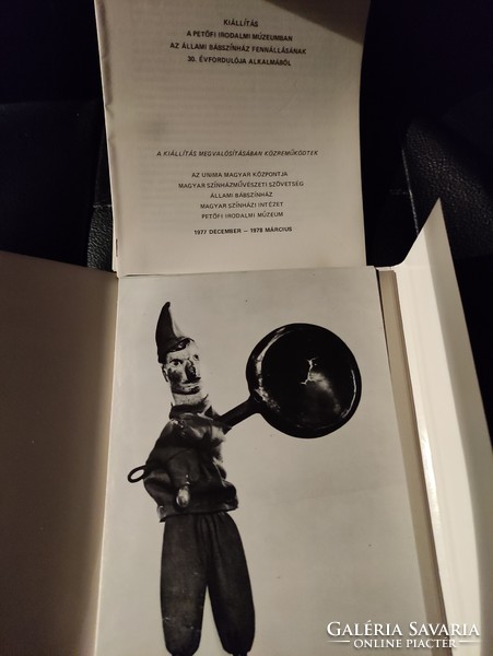 Hungarian puppetry - puppet designs. Exhibition catalog.