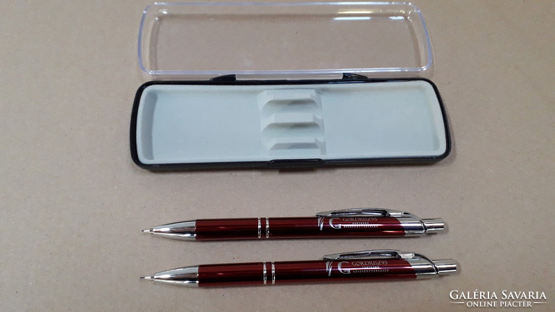 Brand new burgundy pencil set