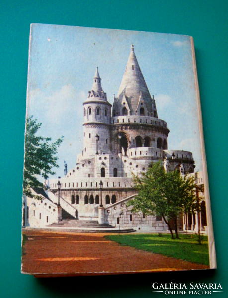 Budapest színes képekben – 1970 - 9 db –os leporelló