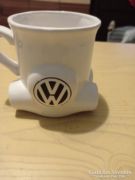Unique mug with Volkswagen logo