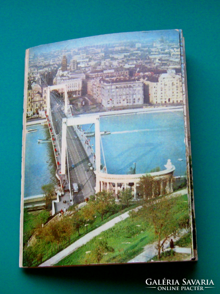 Budapest színes képekben – 1970 - 9 db –os leporelló