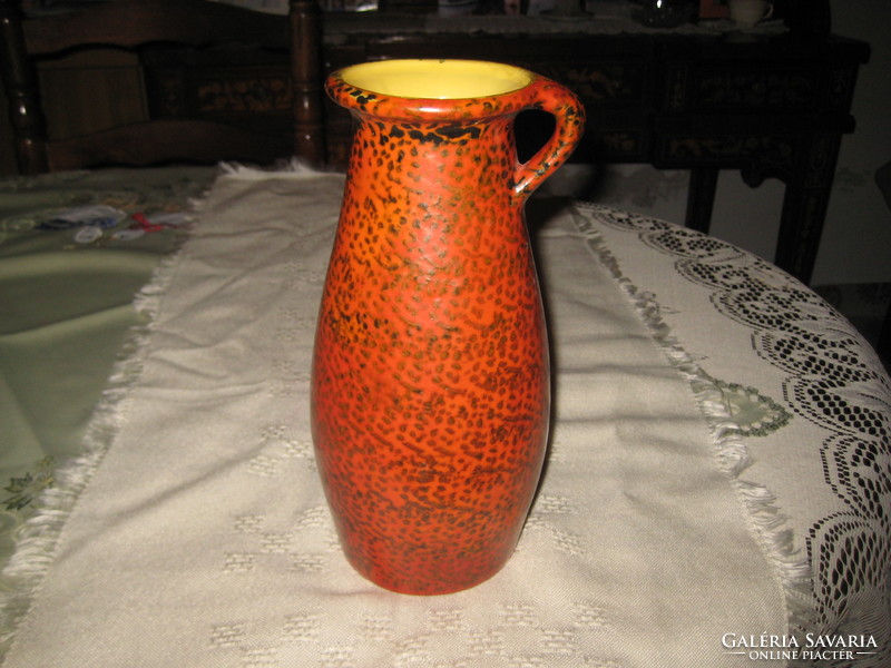 Retro vase, lake head, good condition, 25 cm, marked