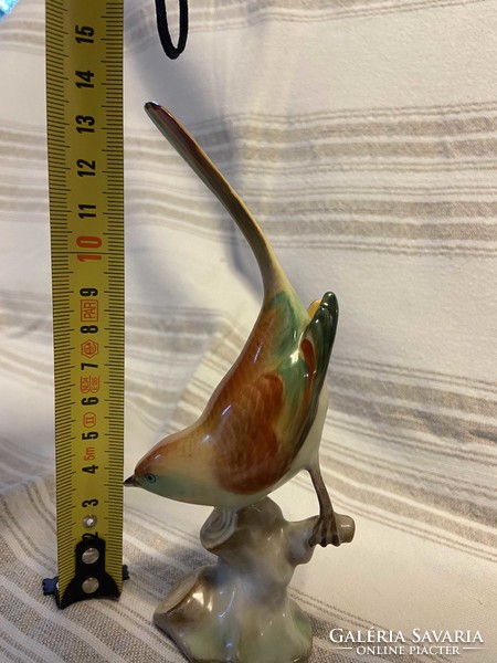 Herendi madár figua, 14 cm