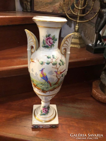 Pillivuyt French porcelain vase, 40 cm high, flawless.