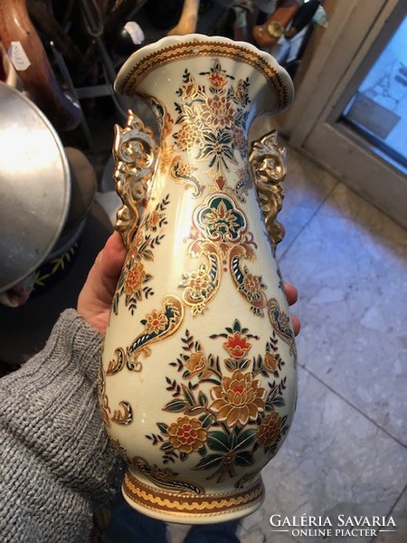 Chinese porcelain vase, signed, marked, flawless, 28 cm high