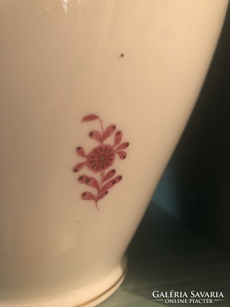 Herendi váza, Apponyi mintás AP Purpur 32 cm