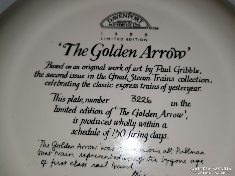 "The golden arrov train" , az arany nyíl vonat