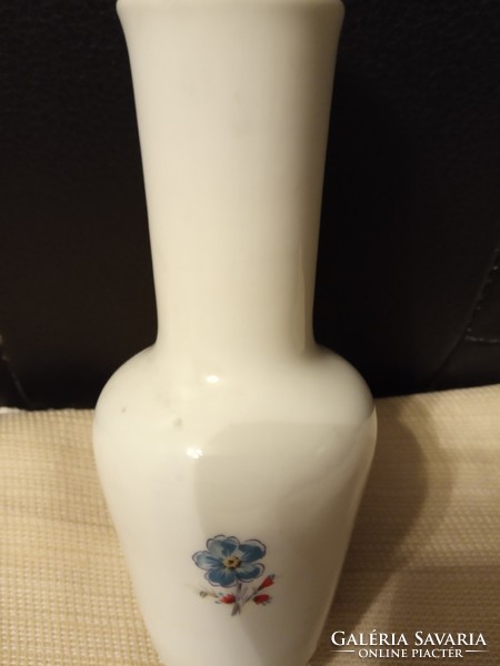 Hollóházi porcelán emlék mini váza