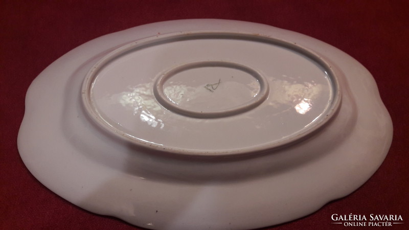 Antique porcelain serving bowl, meat bowl