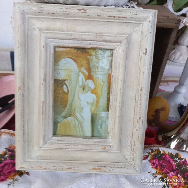 Wooden antique picture frame