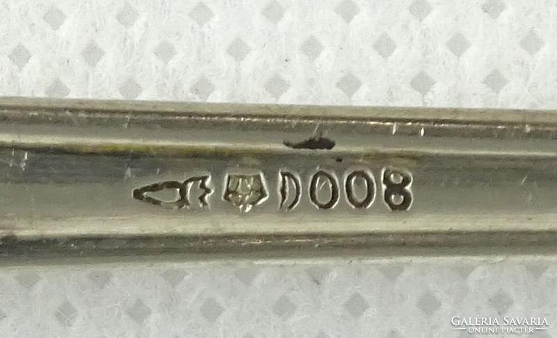 0R168 Antik 800-as ezüst merőkanál 72 g