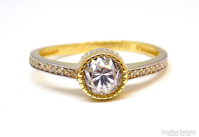Köves arany gyűrű (ZAL-Au104841)