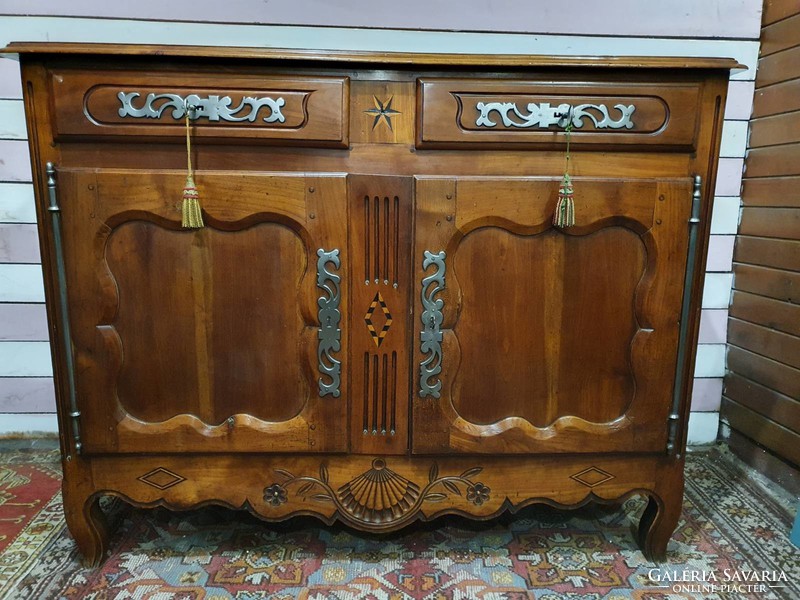 Contemporary antique pierced baroque chest of drawers for sale - for rent