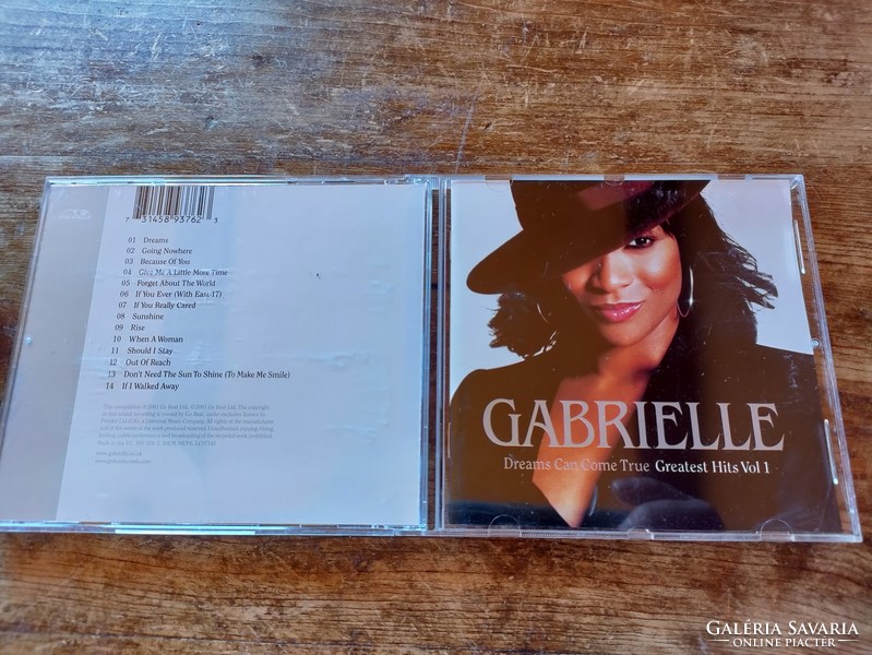 Gabrielle - dreams can come true - greatest hits vol 1