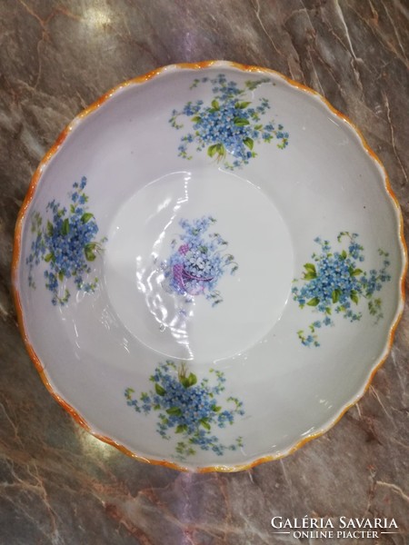 Porcelain forget-me-not side dish