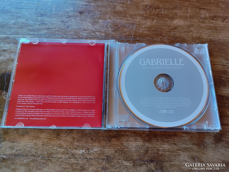 Gabrielle - dreams can come true - greatest hits vol 1