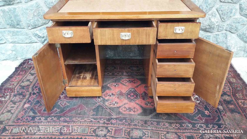 Antique drawer desk renovated with removable shelving