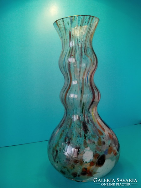 MOST MEGÉRI NAGYON!!! Üveg váza különös forma