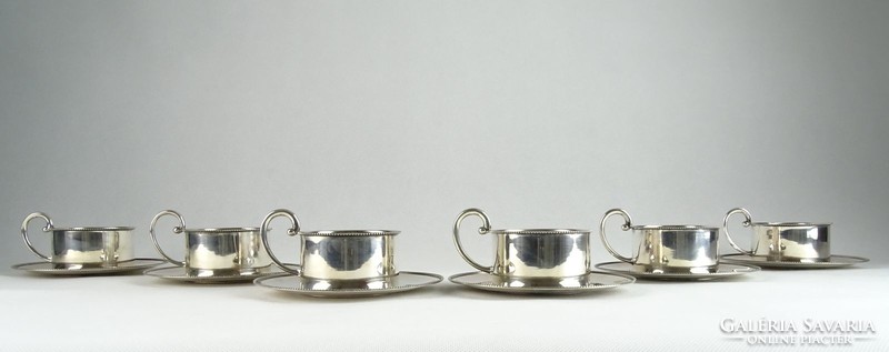 0S234 antique 800 silver tea set 1232g