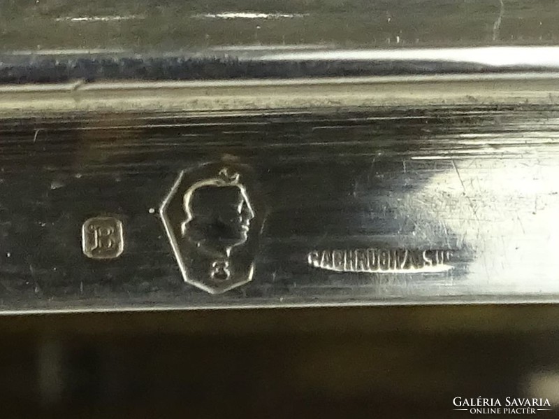 0R181 antique 800 silver bonbonier 144 g