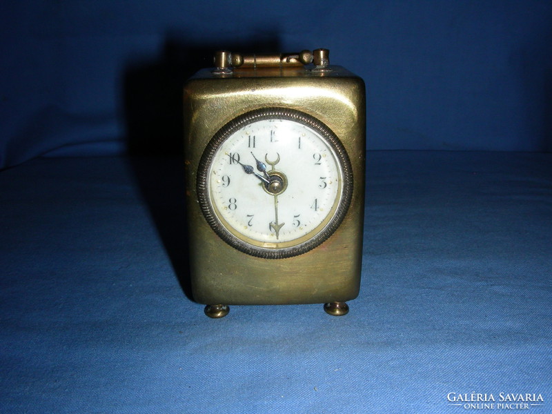 Antique travel clock / desk clock needs repair