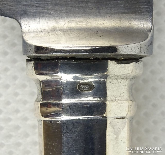0S264 old marked silver knife set 4 pcs 160 g