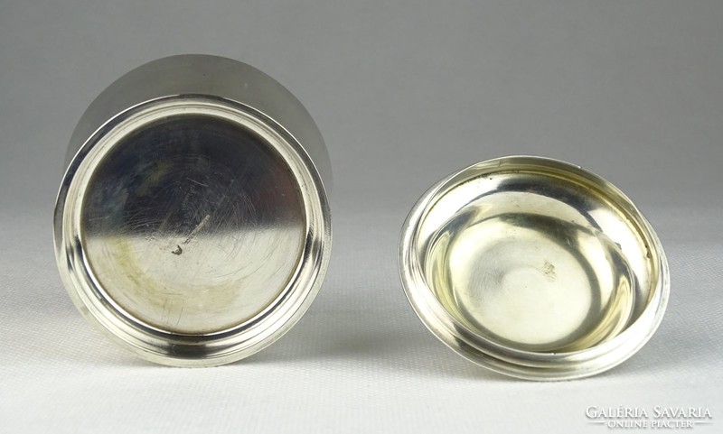 0R181 antique 800 silver bonbonier 144 g