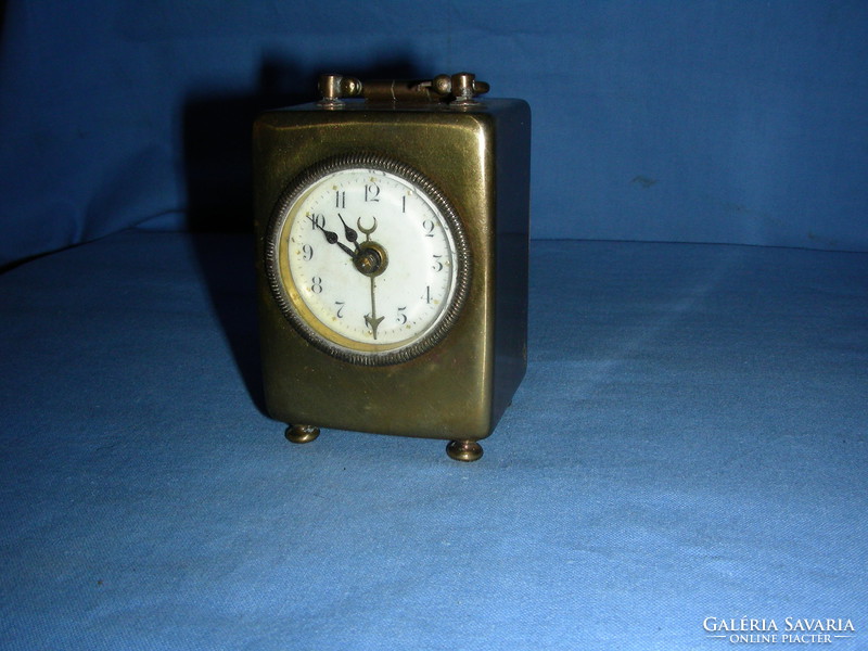 Antique travel clock / desk clock needs repair