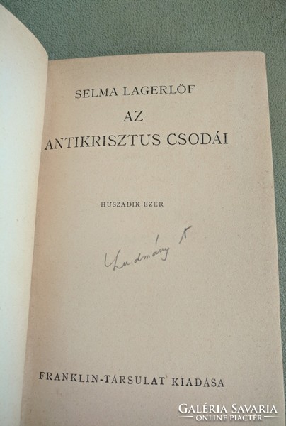 Selma Lagerlöf: Az ​Antikrisztus csodái