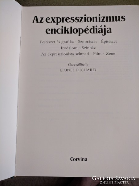 Lionel Richard: Az ​expresszionizmus enciklopédiája