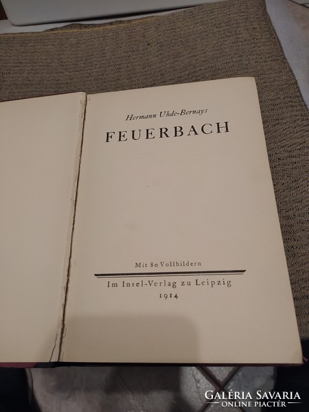 Hermann Uhde-Bernays  Feuerbach 1914