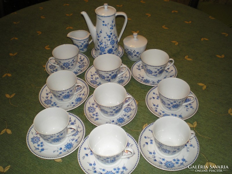 Antique bavaria coffee set for 9 people.