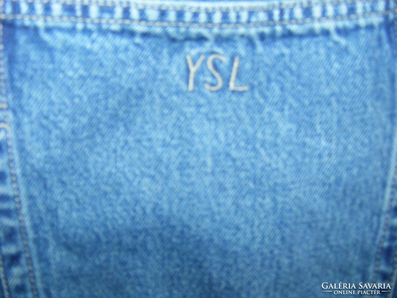 Ysl men's denim shorts 50's