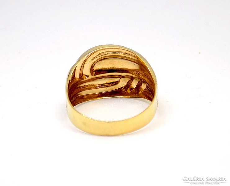 Kő nélküli arany gyűrű (ZAL-Au93327)