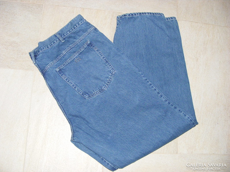 Ysl men's denim shorts 50's