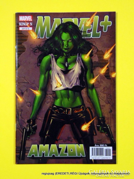 2013 március  /  Marvel+  /  Régi ÚJSÁGOK KÉPREGÉNYEK MAGAZINOK Szs.:  13734