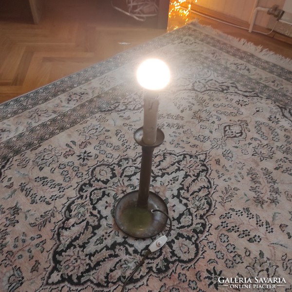 Biedermeier candle holder, table lamp, desk lamp, 1800s!