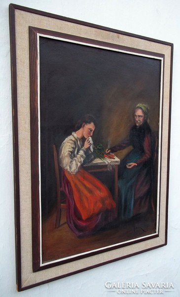 Illencz Lipót (1882-1950) Olaj-vászon