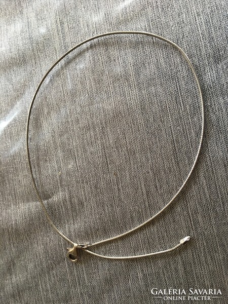 Silver necklace necklace