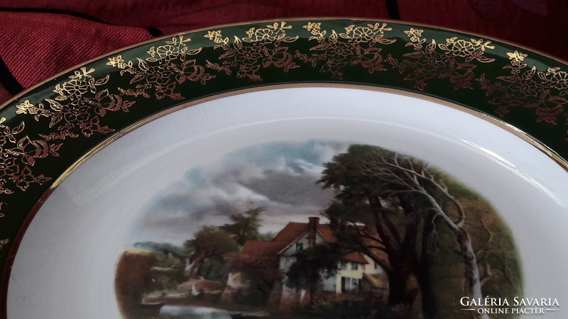 English porcelain plate, decorative plate 1. (M1780)