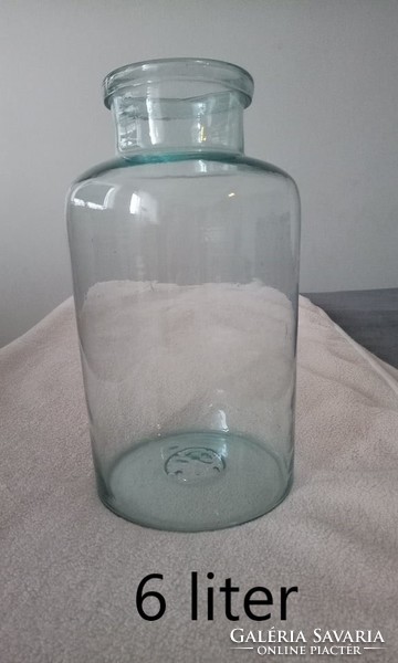 Huta 6 literes színes üveg