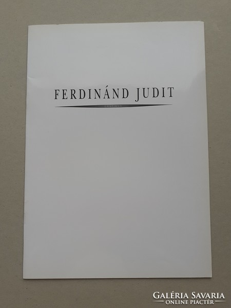 Judit Ferdinand Catalog
