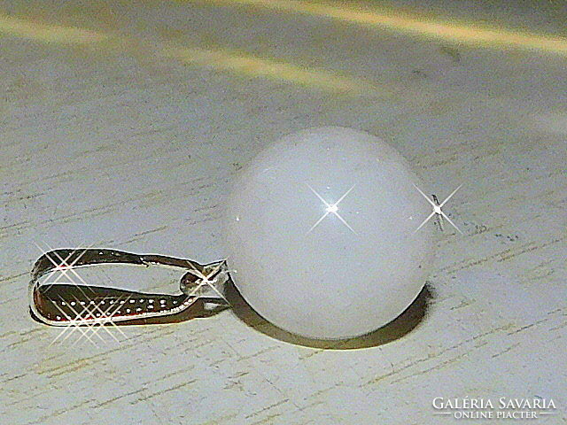 Rose quartz giant mineral sphere pendant