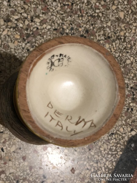 Vase of deruta majolica