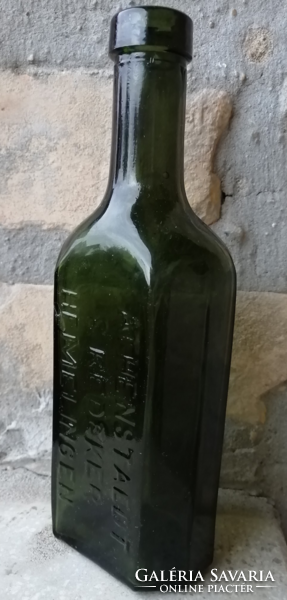 Athenstaedt & redeker hemelingen, dark green bottle, bottle