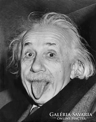 Ikonikus Albert Einstein plakát