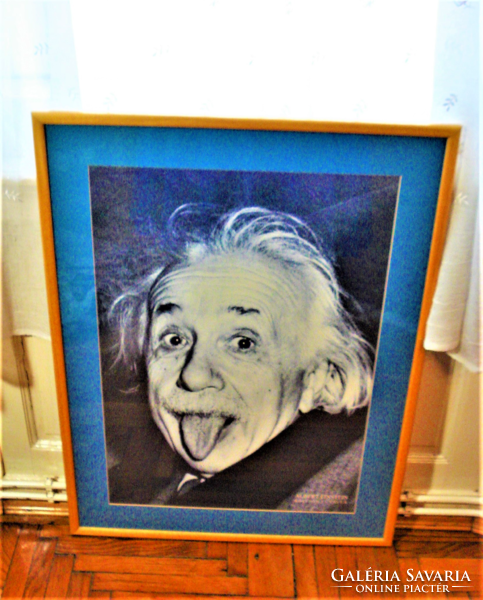 Iconic Albert Einstein poster