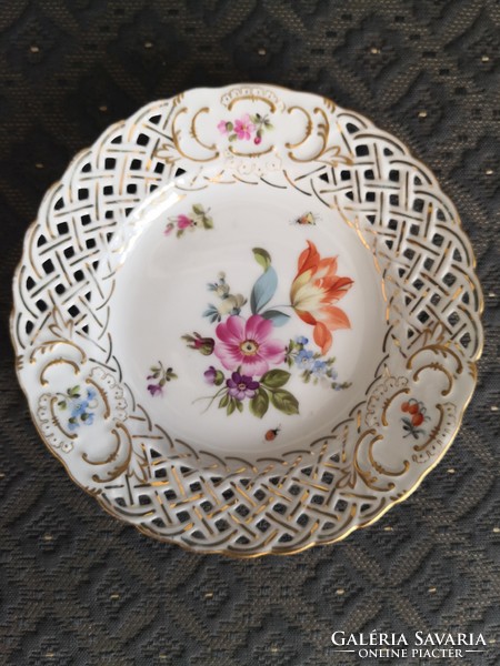Emil Fischer, porcelain plate from Herend, between 1904-1914
