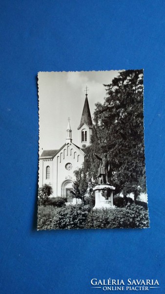 Régi képeslap: Nagycenk, Rk. templom